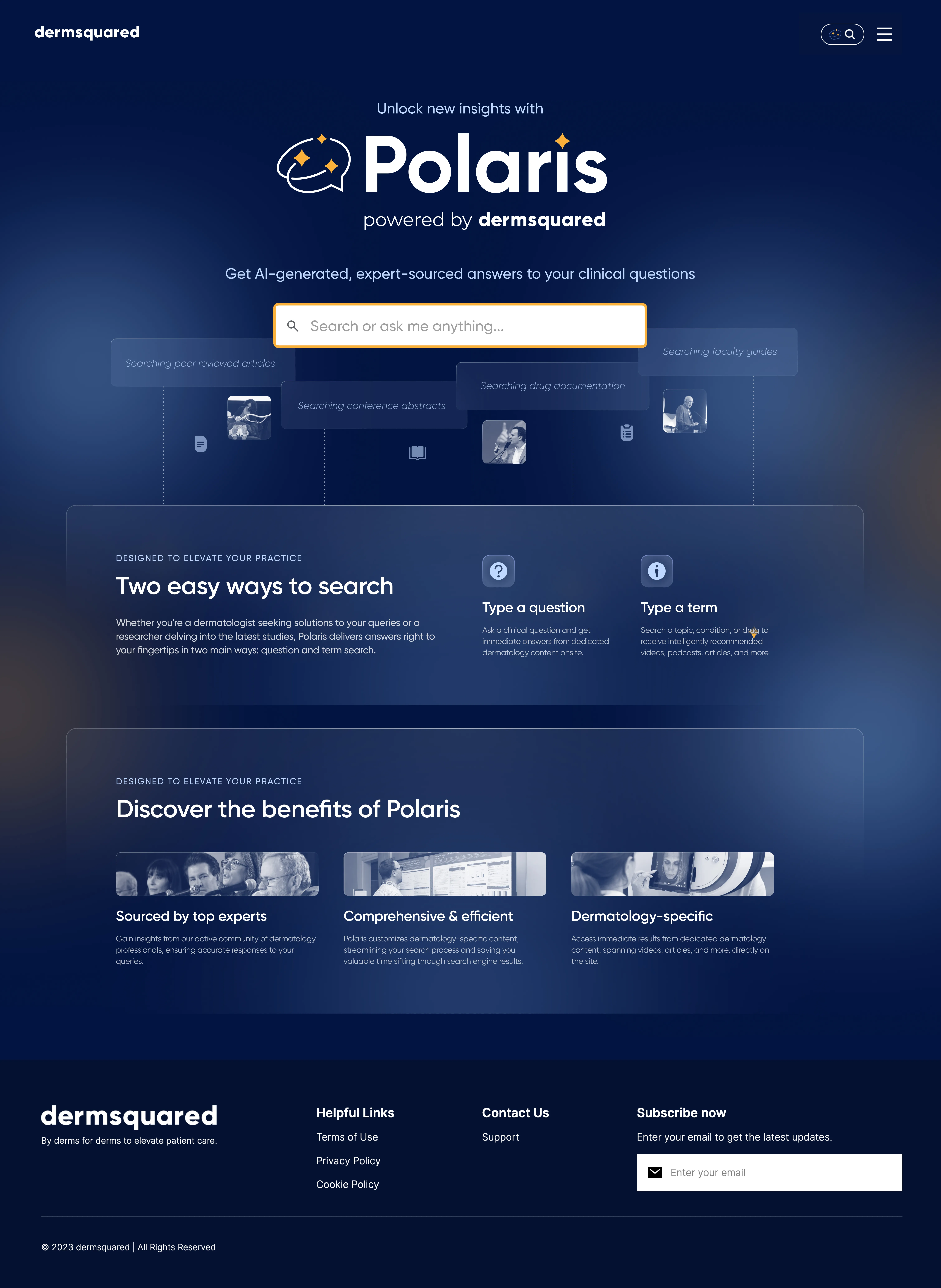 Dermsquared Polaris page