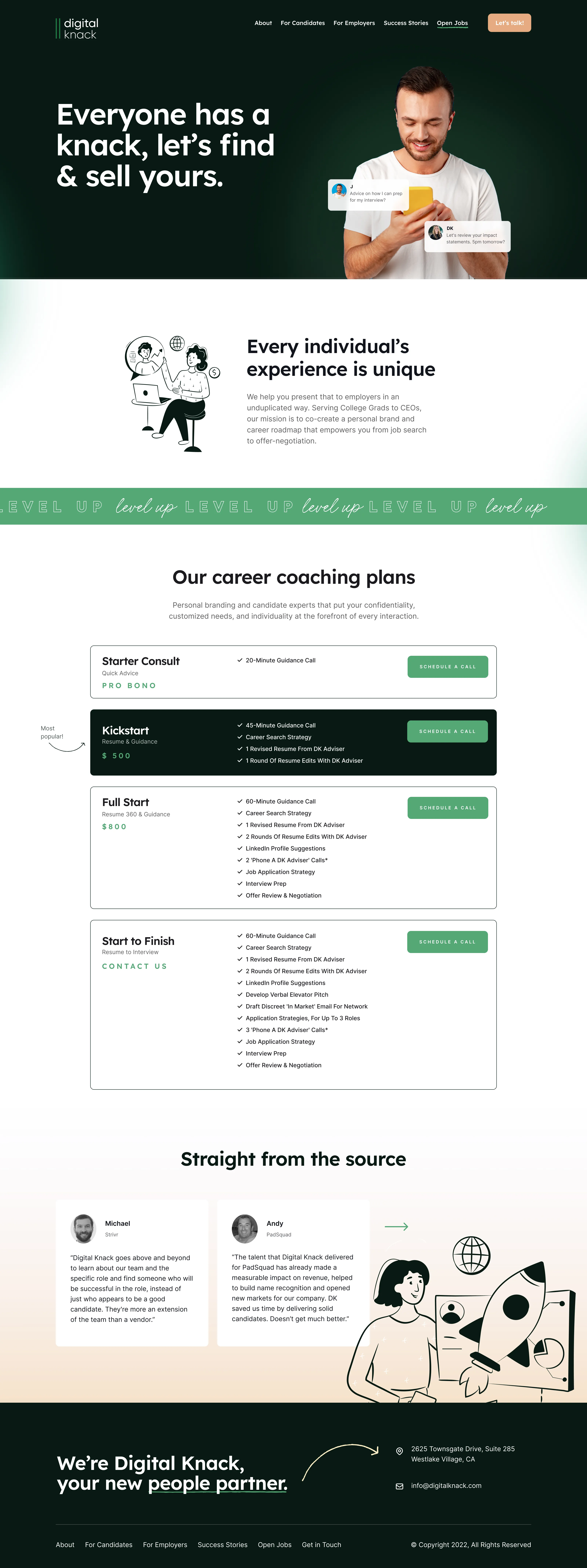 Full DK Recruiting page