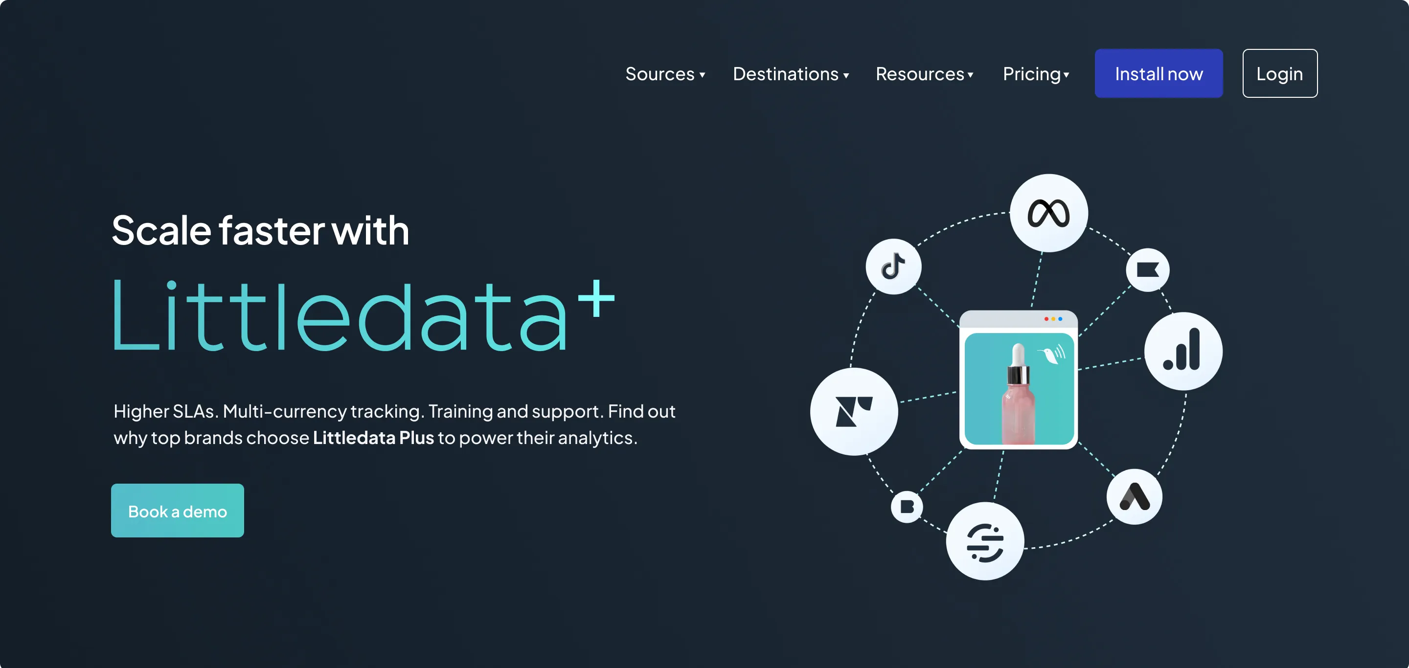 Littledata page section