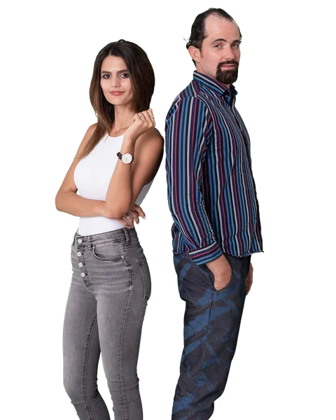 Laura Busche and Pedro Consuegra Van Houten, founders of Ozone Group